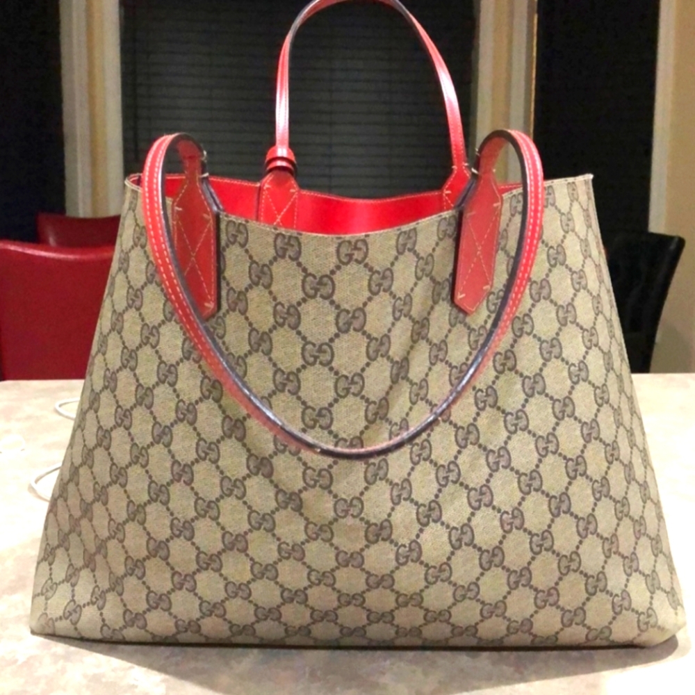 Gucci reversible tote